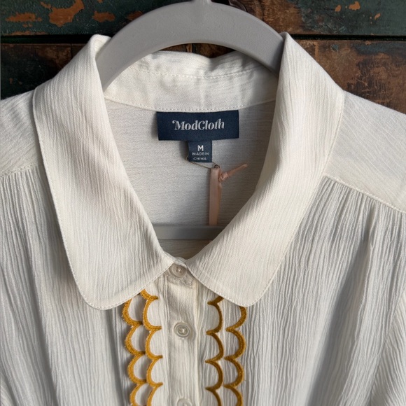 ModCloth All About Scallops Blouse - Picture 3 of 14